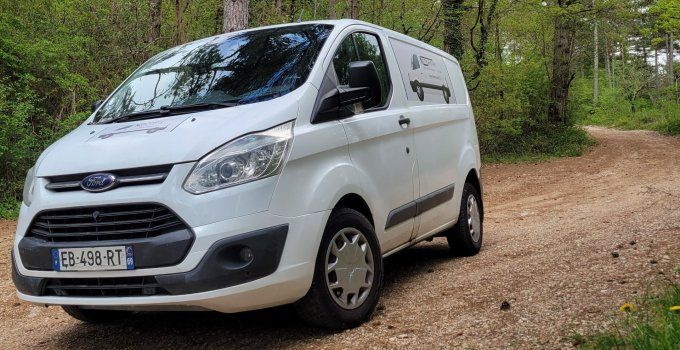 Ford Transit Custom Fourgon 3 Palettes Accès Facile